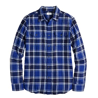 Men's Sonoma Goods For Life® Brushed Flannel Button-Down Shirt