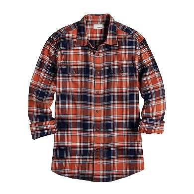 Men's Sonoma Goods For Life® Brushed Flannel Button-Down Shirt in ...