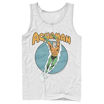 Men's DC Comics Aquaman Swimming Dance Tank Top