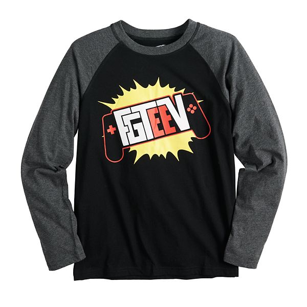 FgTeeV color block logo T-shirt, hoodie, sweater, long sleeve and tank top