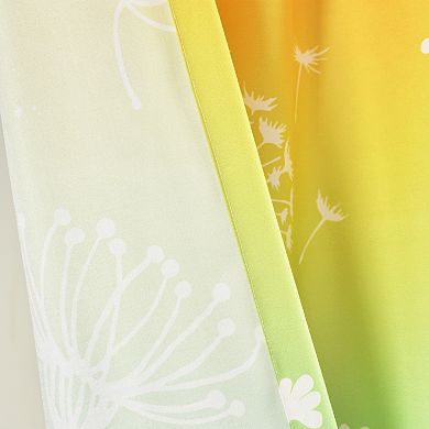 Lush Decor 2-pack Dandelion Fairy Ombre Window Curtain Set