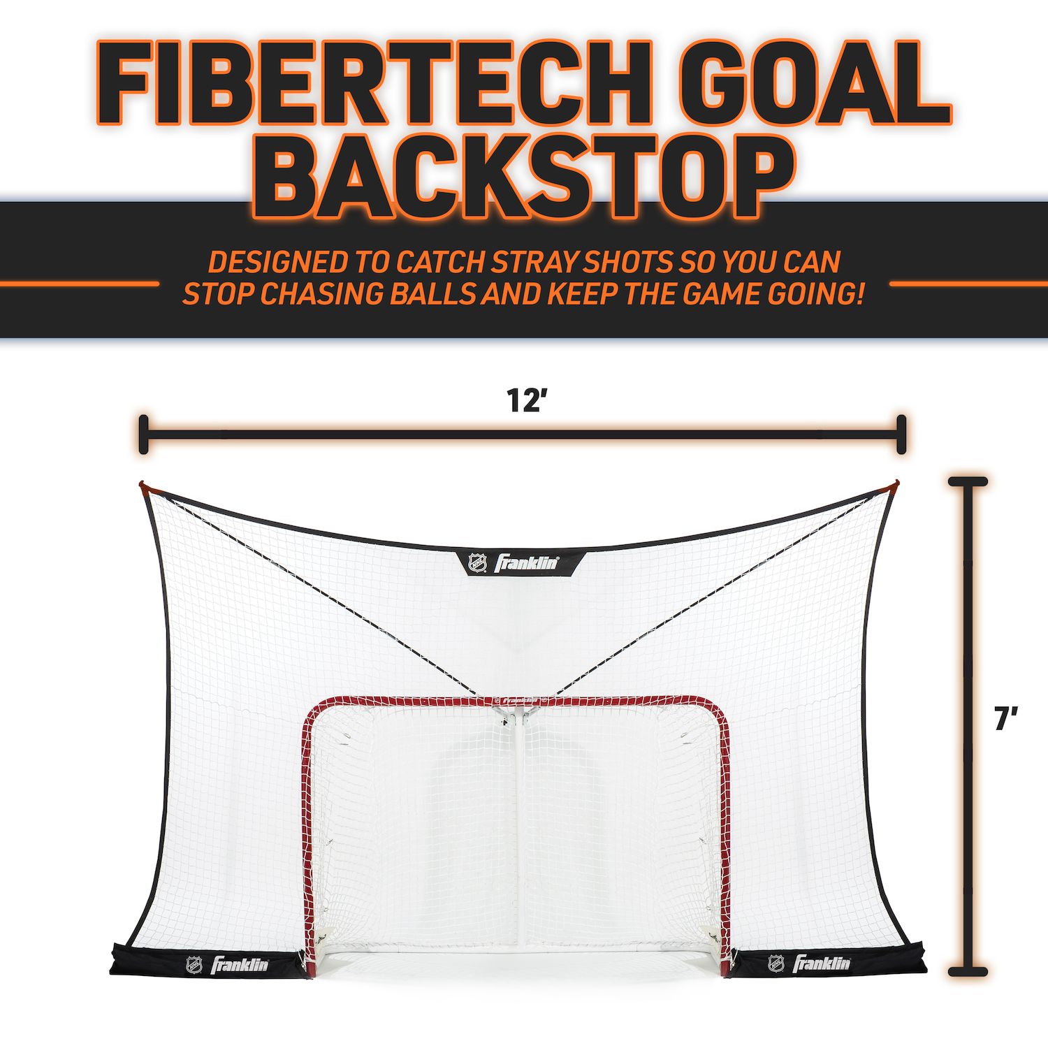 Franklin Sports NHL FiberTech Goal Backstop