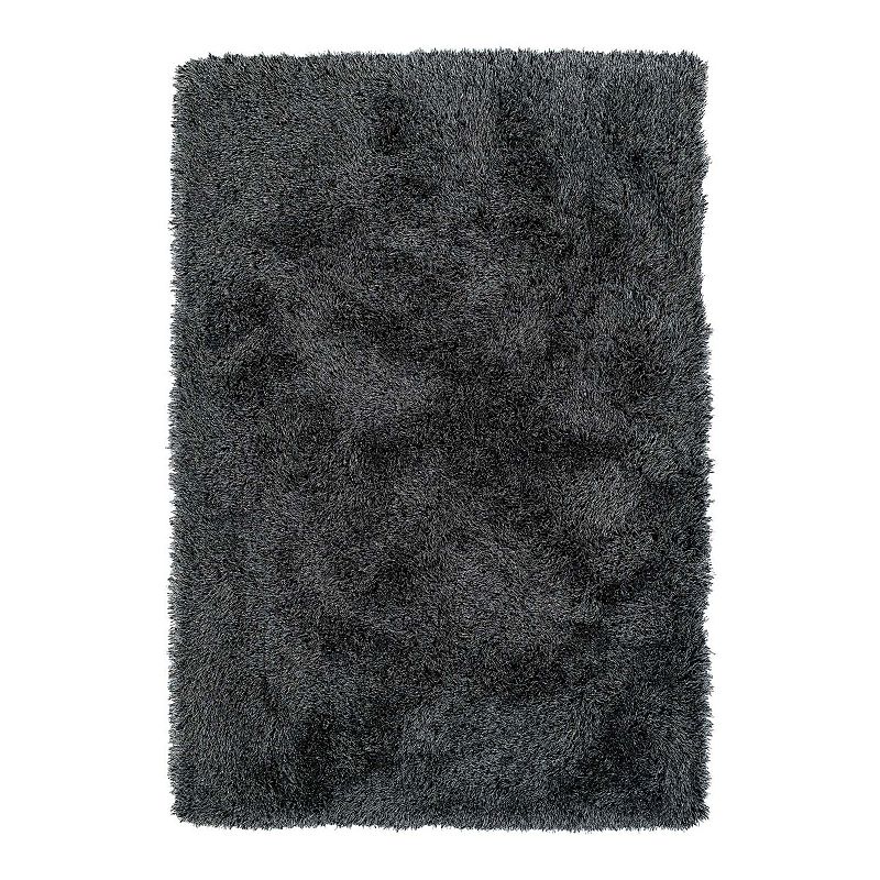 Addison Aurora 31 Shag Area Rug, Black, 8X10 Ft