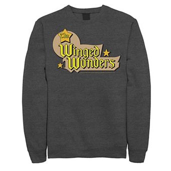 Men's DC Comics The Winged Wonders Text Logo Sweatshirt
