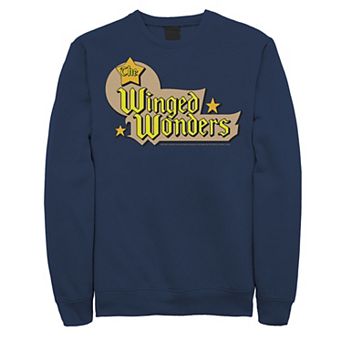 Men's DC Comics The Winged Wonders Text Logo Sweatshirt