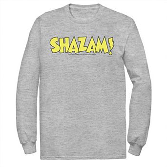 Men's DC Comics Shazam Bold Text Logo Tee