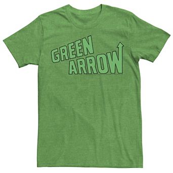 Men's DC Comics The Green Arrow Text Poster Tee