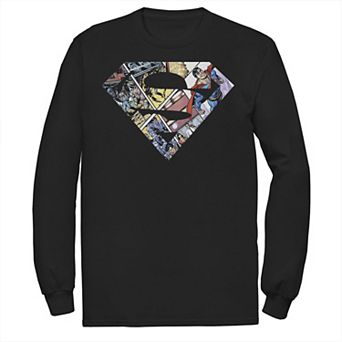 Men's DC Comics Superman Comic Cover Logo Tee