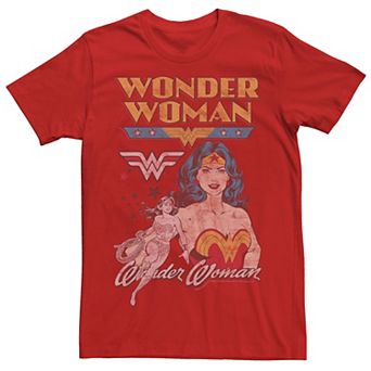 Men's DC Comics Wonder Woman Vintage Tee