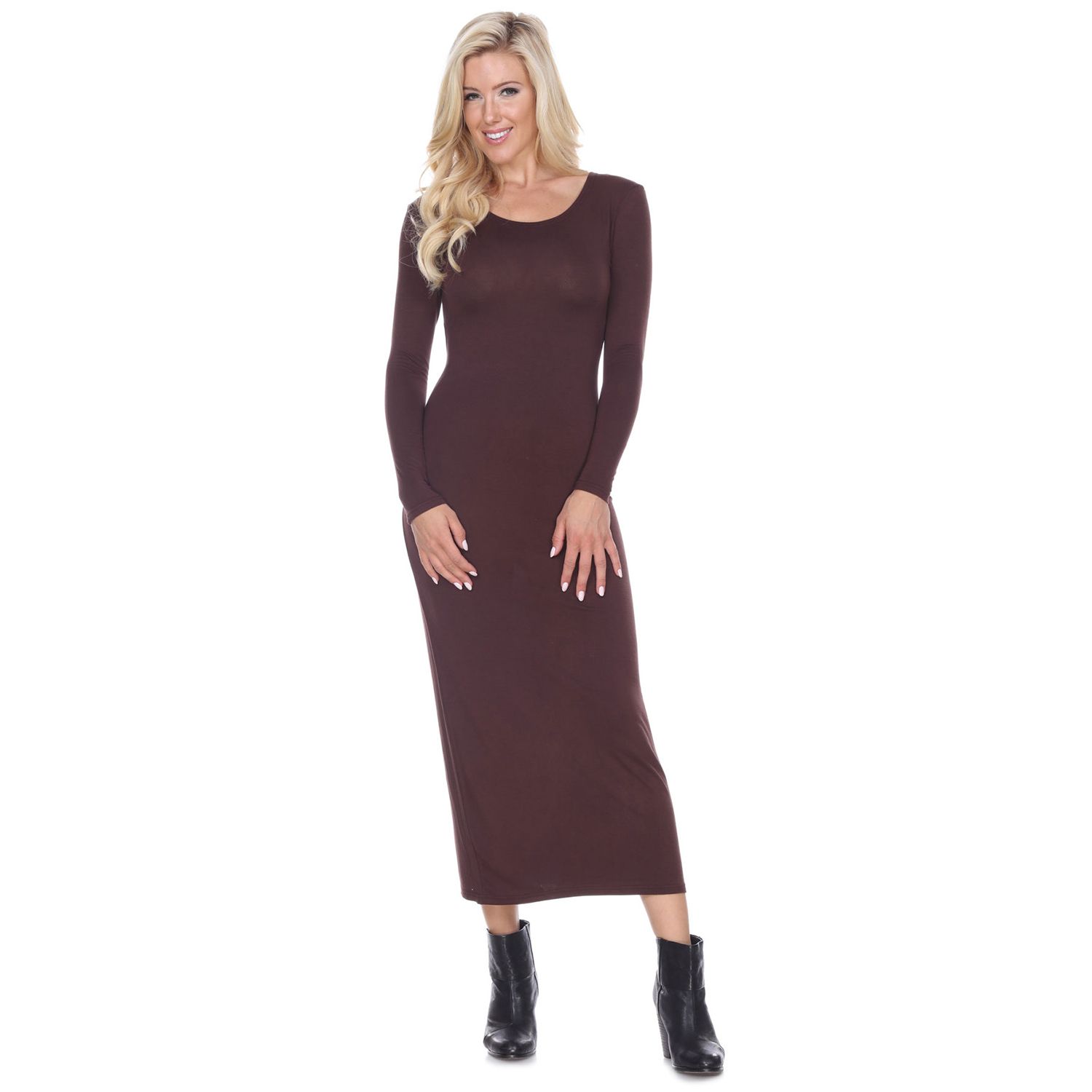 long sleeve maxi dress kohls