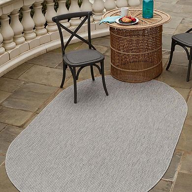 Unique Loom Outdoor Solid Rug