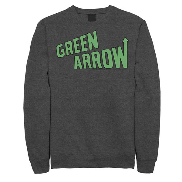 Green store arrow sweatshirt