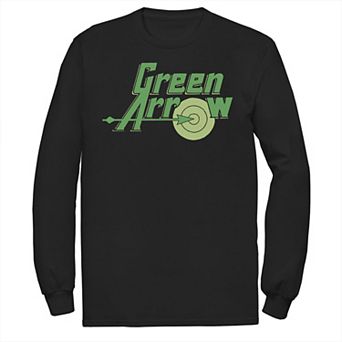 Men's DC Comics The Green Arrow Vintage Text Poster Tee