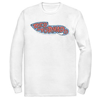 Men's DC Comics Red Tornado Text Logo Poster Tee