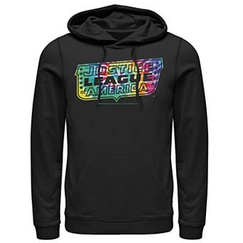 Men's DC Comics Justice League Tie Dye Logo Hoodie