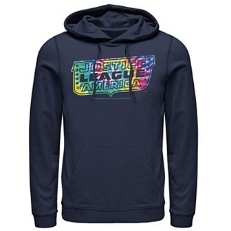 Men's DC Comics Justice League Tie Dye Logo Hoodie