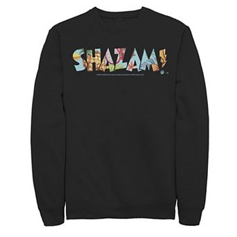 Men's DC Comics Shazam Bold Text Logo Sweatshirt