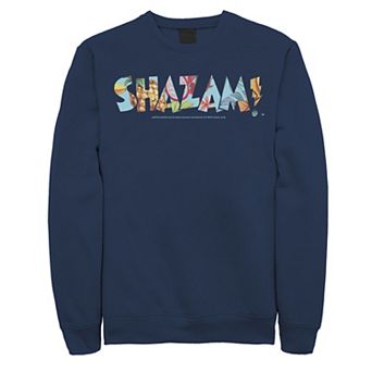 Men's DC Comics Shazam Bold Text Logo Sweatshirt