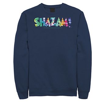 Men's DC Comics Shazam Tie-Dye Logo Sweatshirt