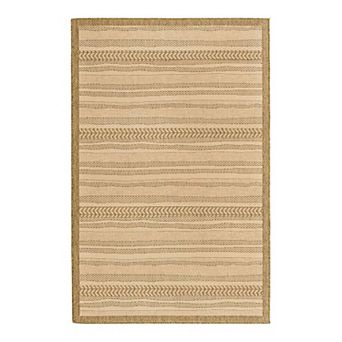 Unique Loom Outdoor Lines Area Rug