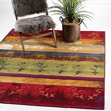 Unique Loom Outdoor Traditional Area Rug