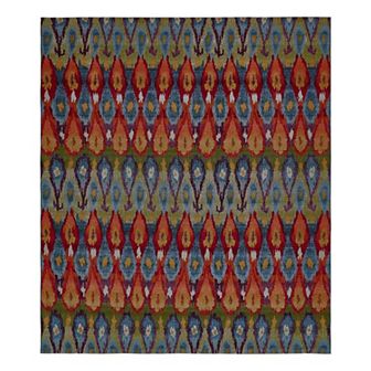 Unique Loom Outdoor Ikat Area Rug