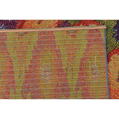 Unique Loom Outdoor Ikat Area Rug