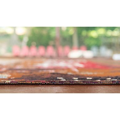 Unique Loom Outdoor Pine Area Rug