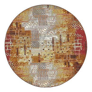 Unique Loom Outdoor Pine Area Rug