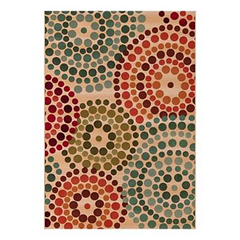 Unique Loom Outdoor Spark Area Rug