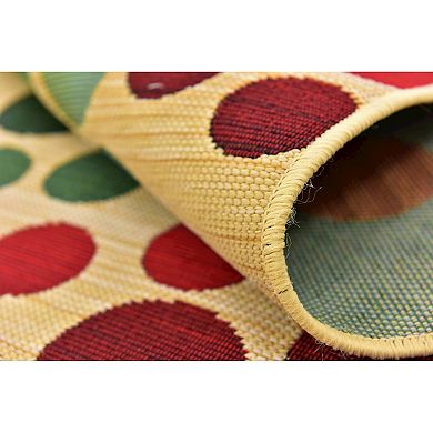 Unique Loom Outdoor Spark Area Rug