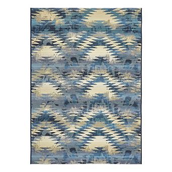Unique Loom Outdoor Tribal Area Rug