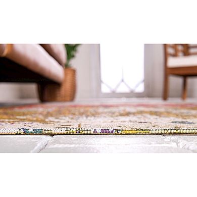Unique Loom Outdoor Crumpled Area Rug