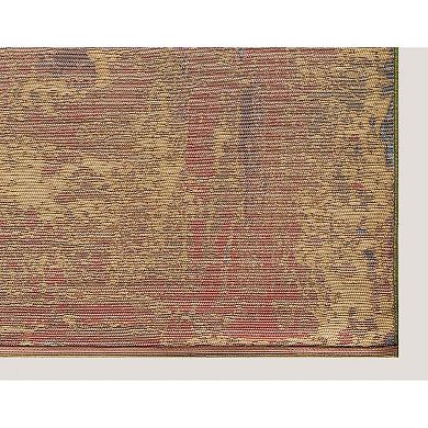 Unique Loom Outdoor Crumpled Area Rug