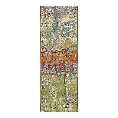 Unique Loom Outdoor Crumpled Area Rug