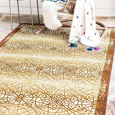 Unique Loom Outdoor Kaleido Area Rug