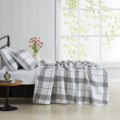 Cottage Classics Plaid Quilt Set