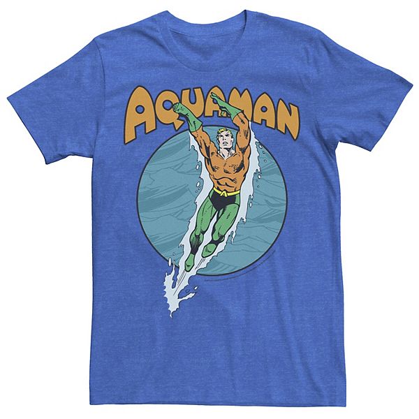 Men's DC Comics Aquaman Swimming Dance Tee