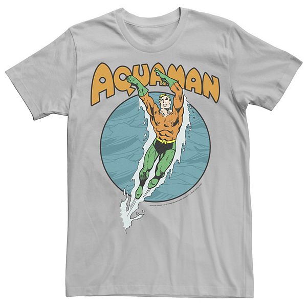 Men's DC Comics Aquaman Swimming Dance Tee