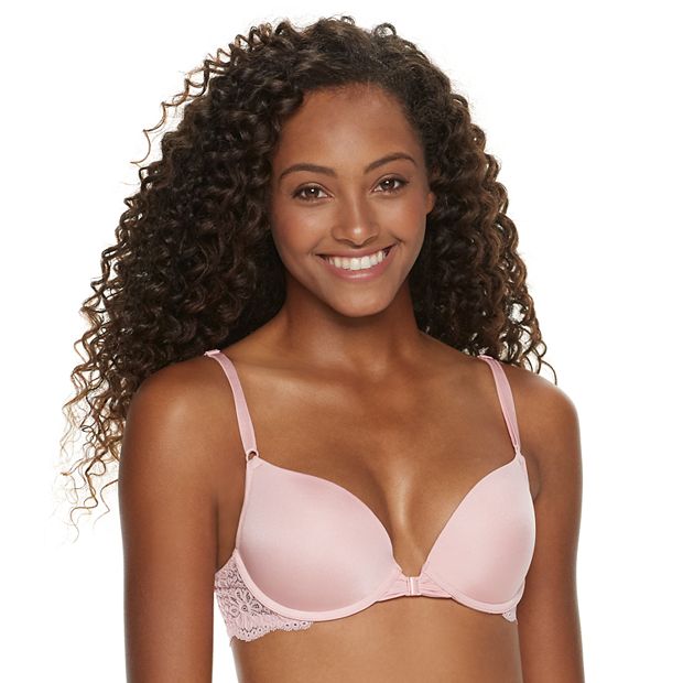 Juniors' SO® Lace-Back Soft Lift Bra