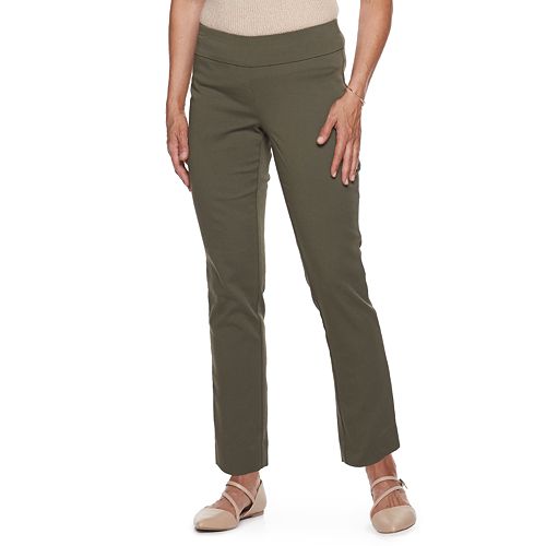 Petite Croft & Barrow® Effortless Stretch Pull-On Pants