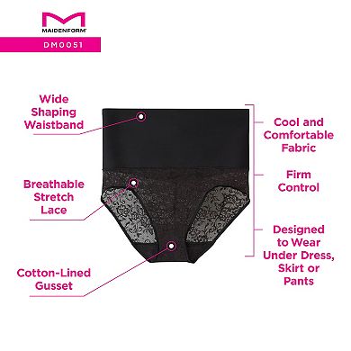 Maidenform Firm Control Shapewear Tame Your Tummy Brief DM0051