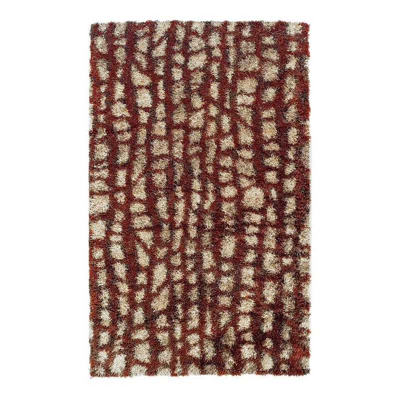 Addison Borealis 35 Shag Area Rug, Red, 8X10.5 Ft