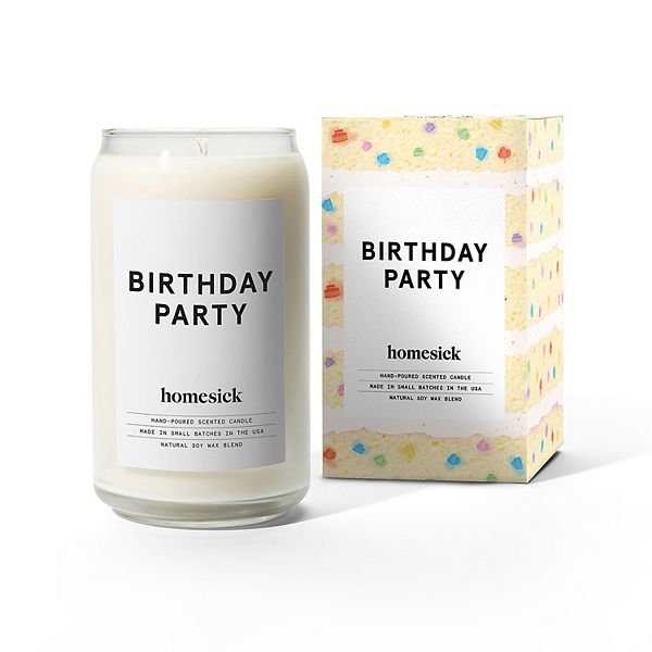 Homesick Birthday Party Candle