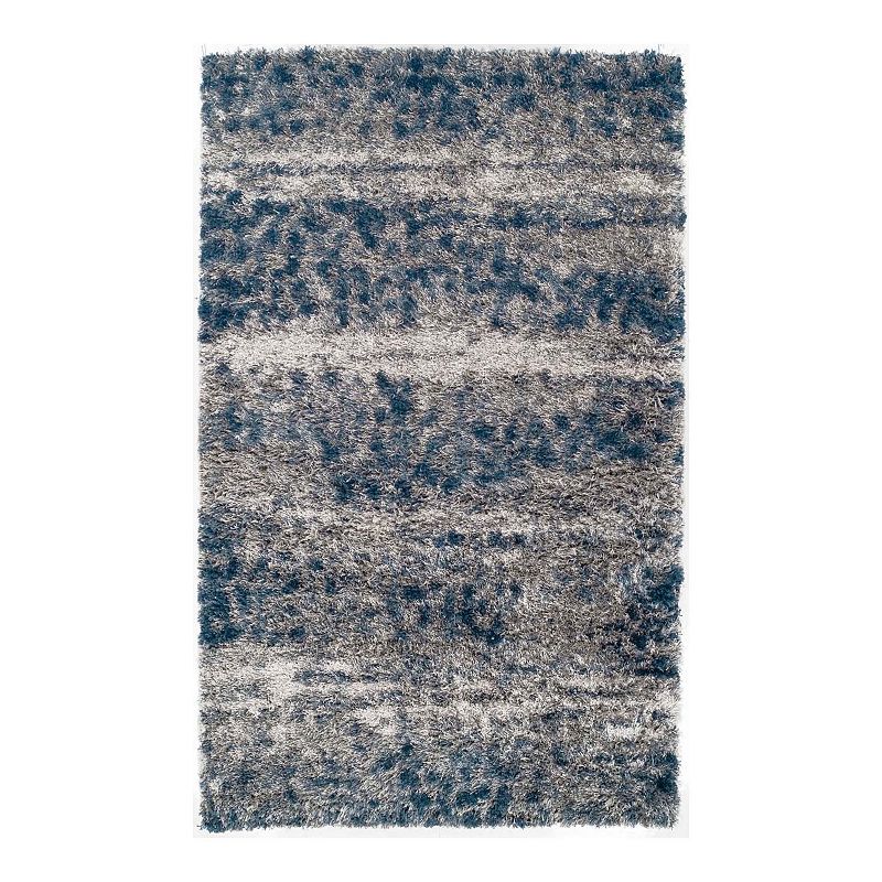 Addison Borealis 37 Shag Area Rug, Blue, 8X10.5 Ft