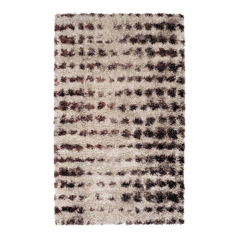 Addison Borealis 40 Shag Area Rug, Beig/Green, 8X10.5 Ft