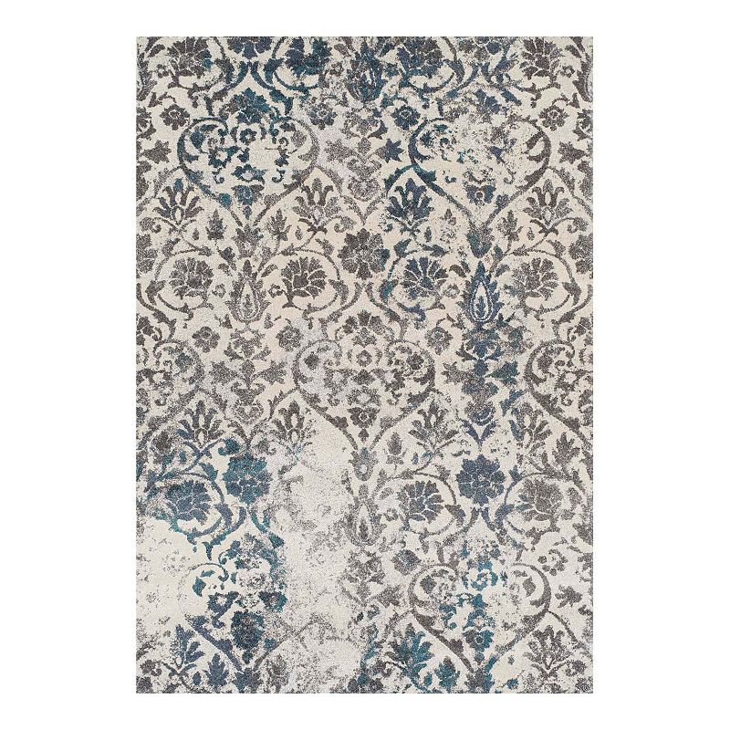 Addison Platinum 31 Area Rug, Blue, 8X10.5 Ft