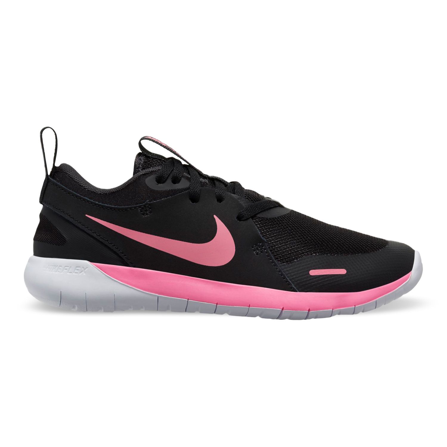 nike flex black pink