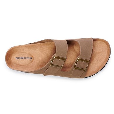 Sonoma Goods For Life® Willie Men's Leather Sandals