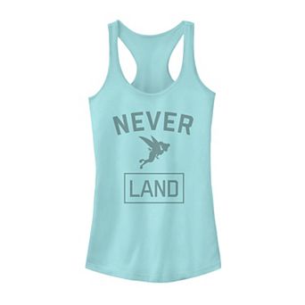 Disney's Peter Pan Tinkerbell Juniors' Never Land Silhouette Tank Top